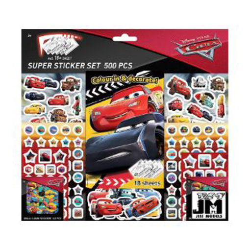 Picture of CARS SUPER STICKER SET X500
